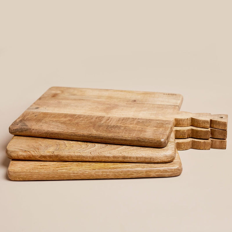Timber bread board