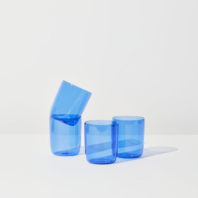Belly Cups Set of 4 - Blue