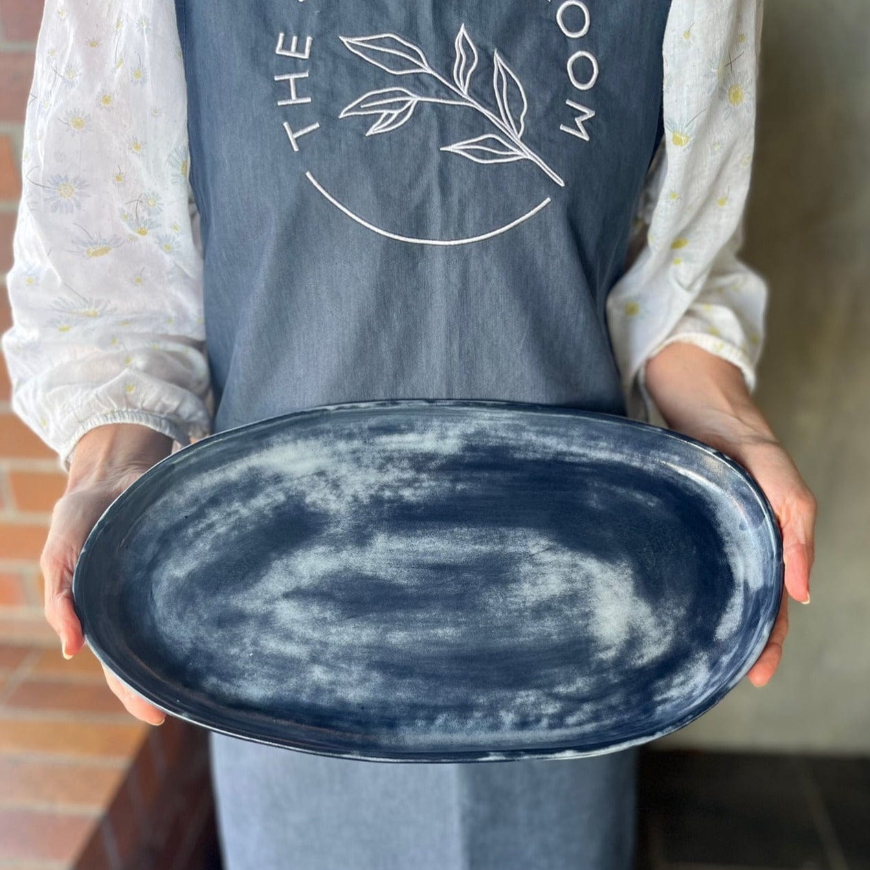Small Oval Platter | Ink