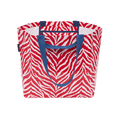 re zebra medium tote