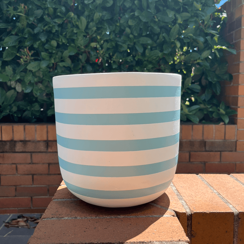 Classic Nautical Aqua Pot