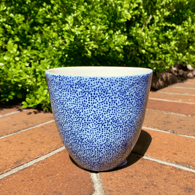 Tea Cup Two Tone - Blue