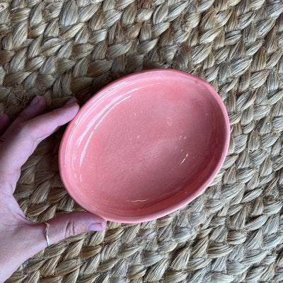 Oval Soap Dish - Flamingo