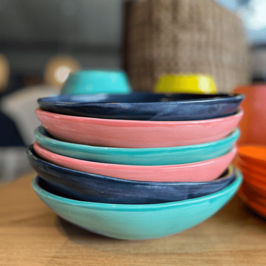 Oval Sharing Bowl - Ocean