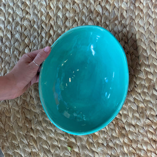 Oval Sharing Bowl - Ocean