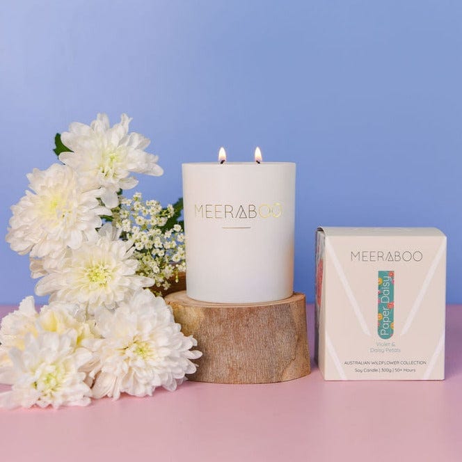 Boxed Soy Candle | Paper Daisy