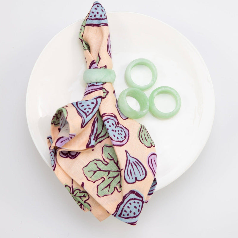 Resin Napkin Ring - Set of 4