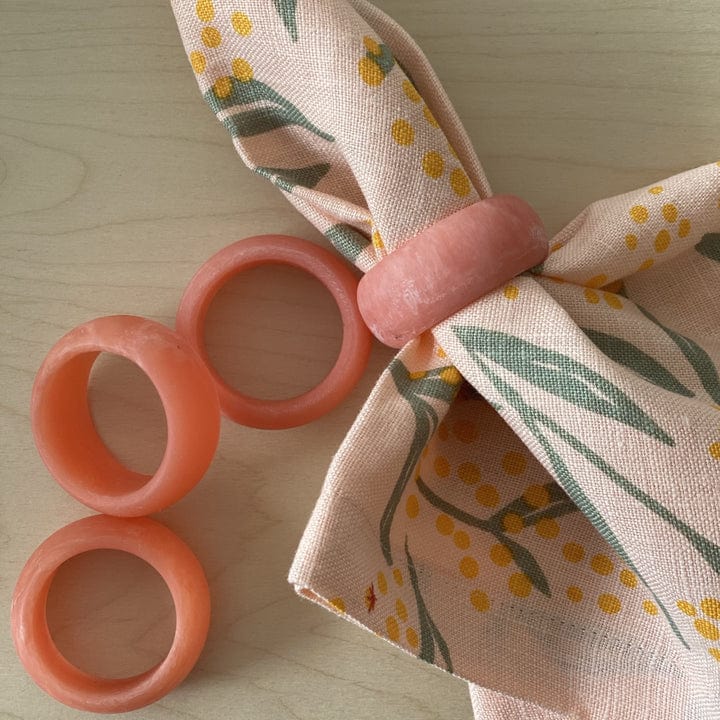 Resin Napkin Ring - Set of 4