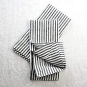 Napkins | Salt + Pepper Stripe