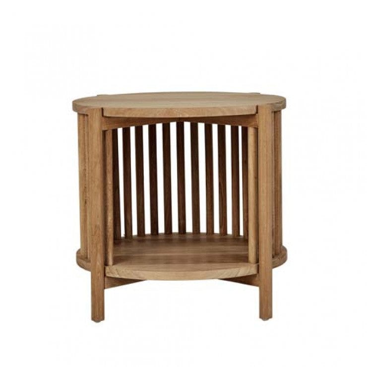 Tully Bedside Table - Natural Teak